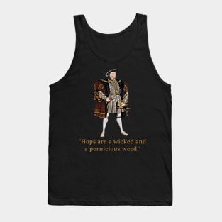 Henry the 8th Tank Top